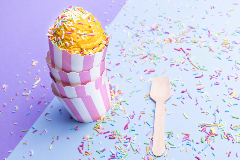 Ice cream with Sprinkles 