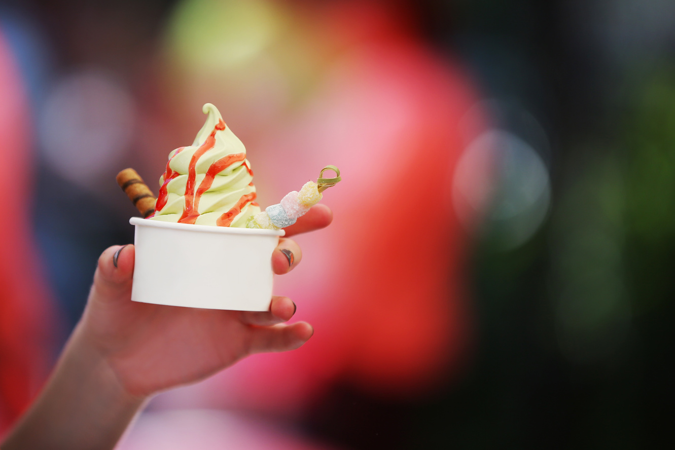 ice cream rolls